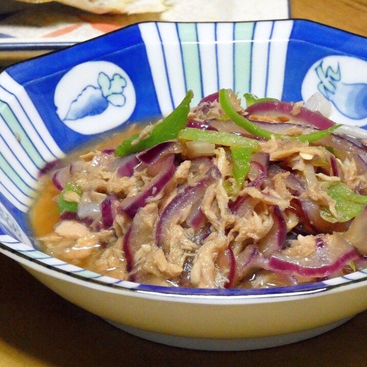 電子レンジで シーチキンと野菜のさっぱり煮